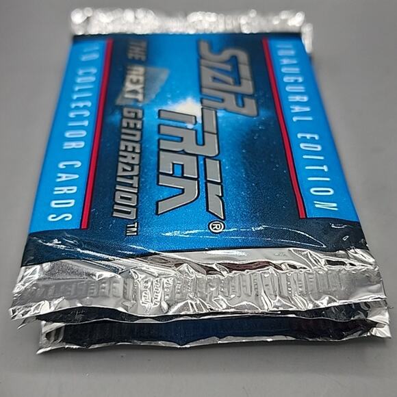 Star Trek Next Generation Inaugural Edition Unopened Packs Paramount Lot of 4 92 - Picture 8 of 9